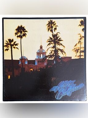 The Eagles Hotel California 1976 LP Vintage Vinyl Record Asylum VG+